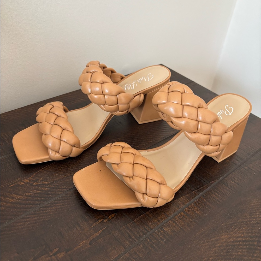 Braided Tan Women's Sandals
